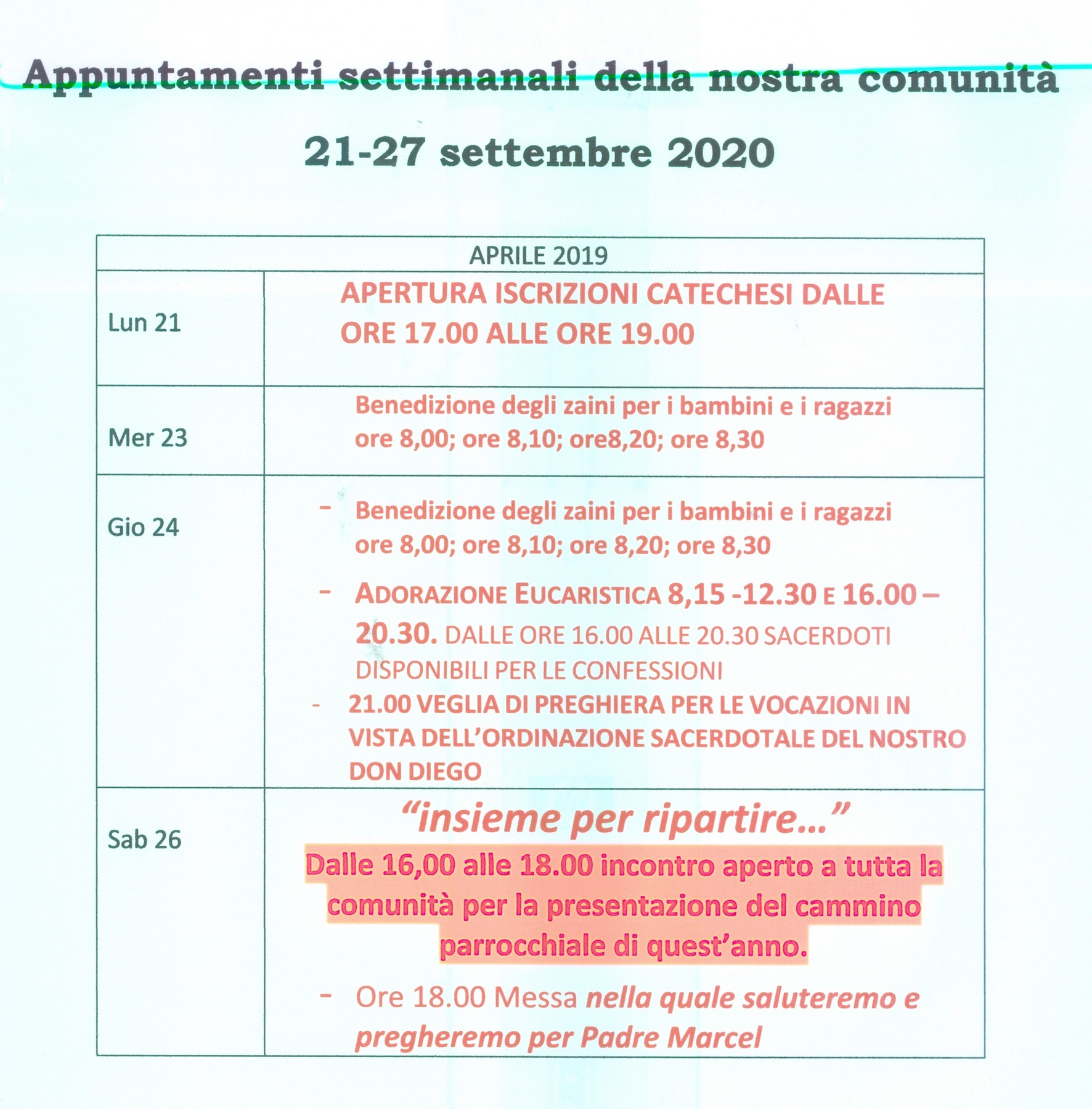 appuntamenti